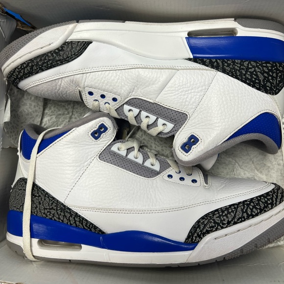 Jordan 3 Retro ‘Racer Blue’ - Picture 2 of 3